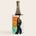 Abstract women body collage art illustration Wine Chiller Gallery Image 1