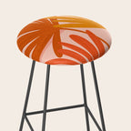 Cozy Sunset Palms Stool Gallery Image 2