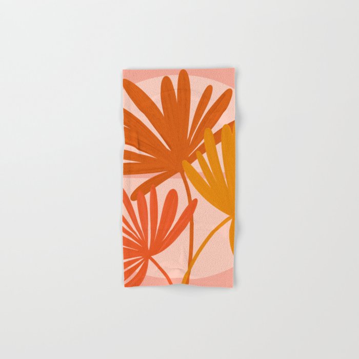 Cozy Sunset Palms Bath Towel Gallery Image 1