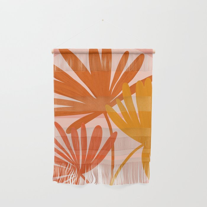 Cozy Sunset Palms Wall Hanging Gallery Image 1