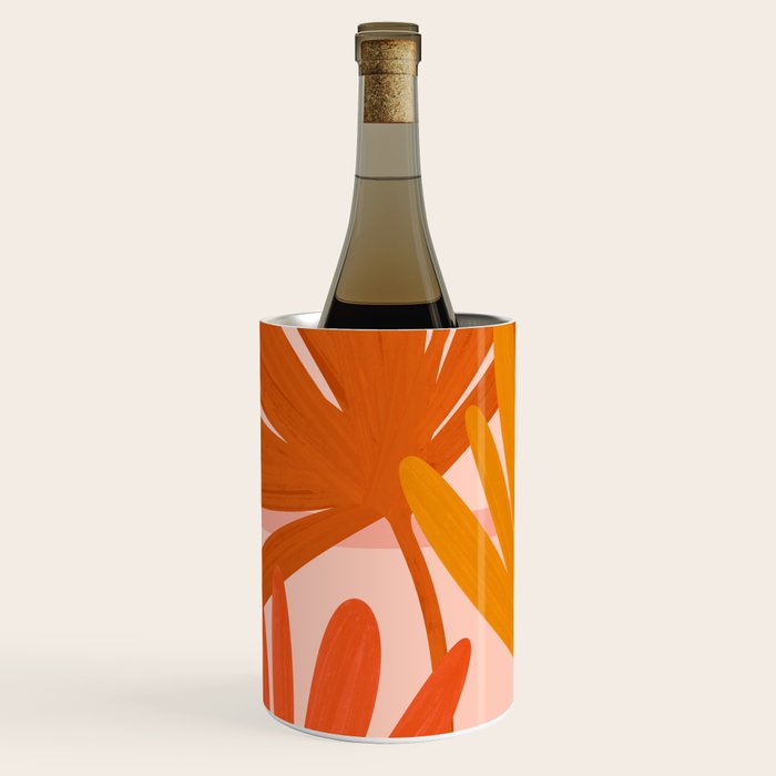 Cozy Sunset Palms Wine Chiller Gallery Image 1