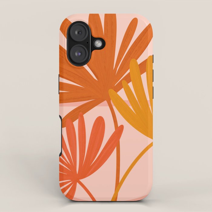 Cozy Sunset Palms iPhone Case Gallery Image 1