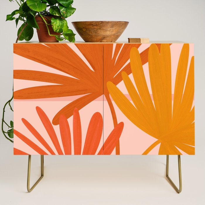 Cozy Sunset Palms Credenza Gallery Image 1