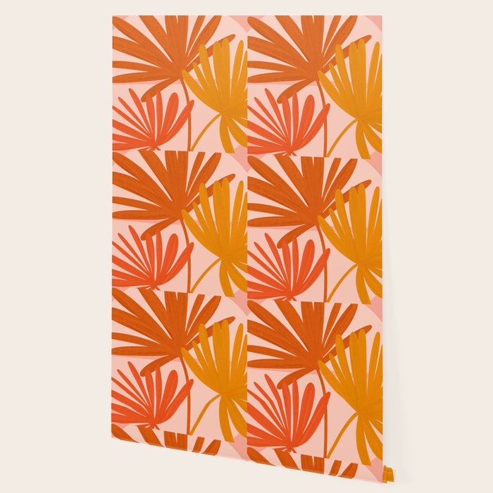 Cozy Sunset Palms Wallpaper Gallery Image 2