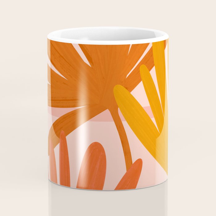 Cozy Sunset Palms Coffee Mug Gallery Image 4