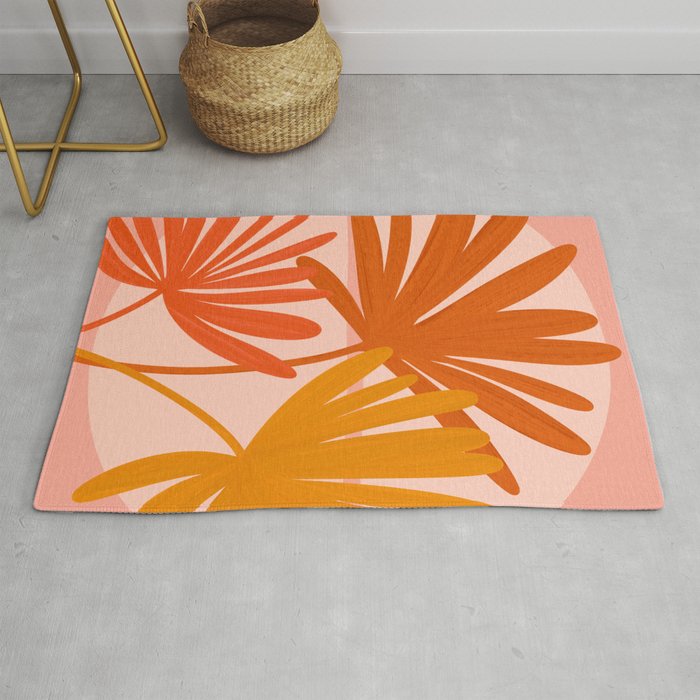 Cozy Sunset Palms Rug Gallery Image 1