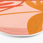 Cozy Sunset Palms Bath Mat Gallery Image 3