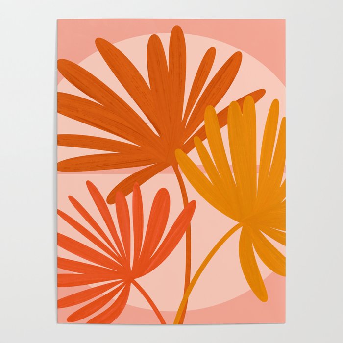 Cozy Sunset Palms Poster Gallery Image 4