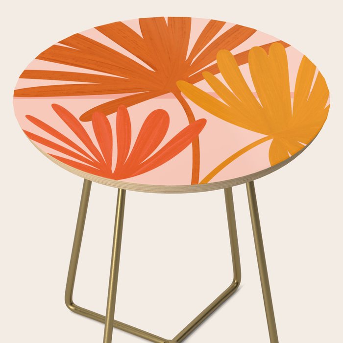 Cozy Sunset Palms Side Table Gallery Image 2