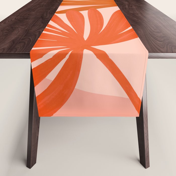 Cozy Sunset Palms Table Runner Gallery Image 1
