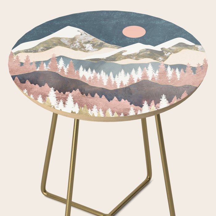 Winter Peaks Side Table Gallery Image 2