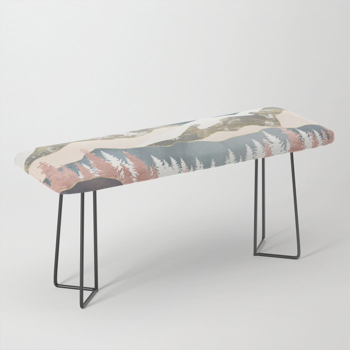 Winter Peaks Bench Gallery Image 1