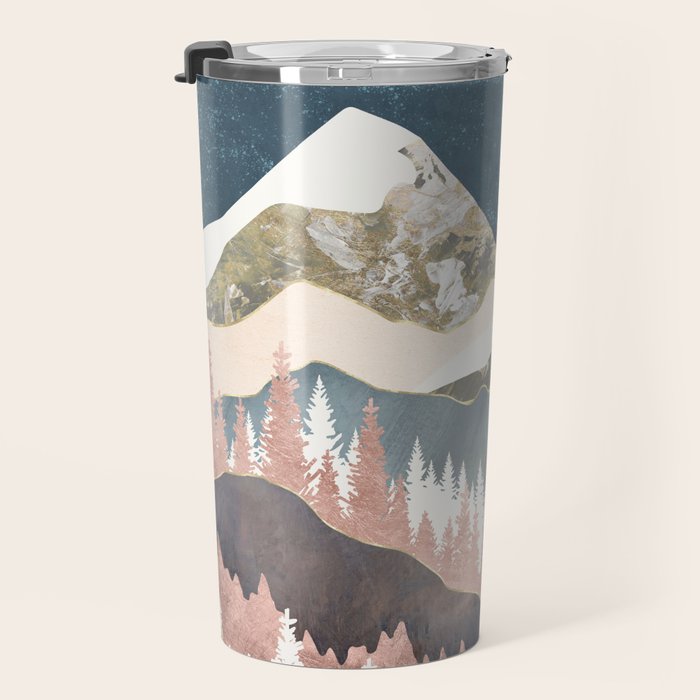 Winter Peaks Travel Mug Gallery Image 3
