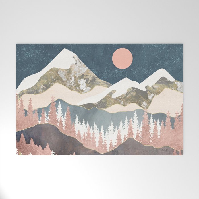 Winter Peaks Welcome Mat Gallery Image 1