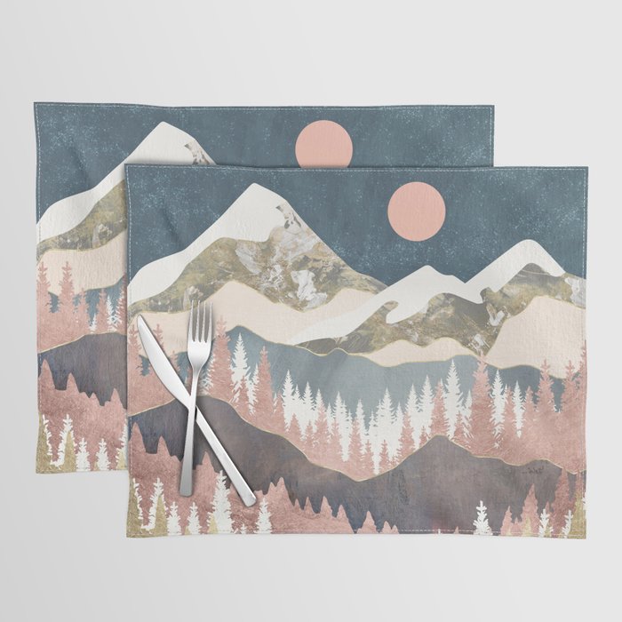 Winter Peaks Placemat Gallery Image 1