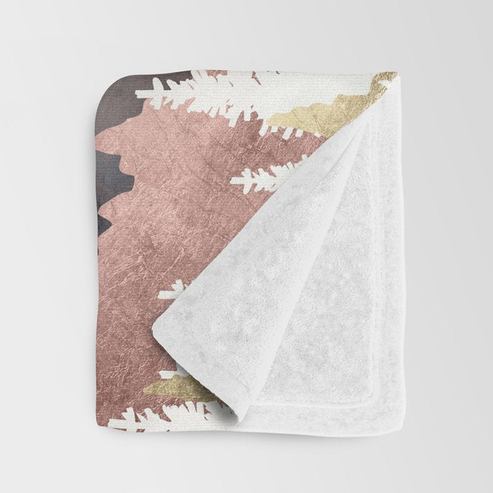 Winter Peaks Throw Blanket Gallery Image 3