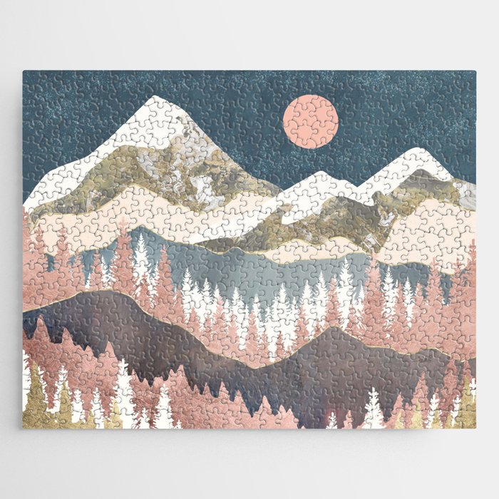 Winter Peaks Jigsaw Puzzle Gallery Image 1