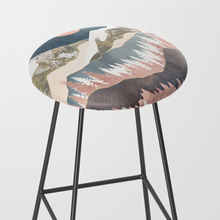 Winter Peaks Stool Gallery Image 2