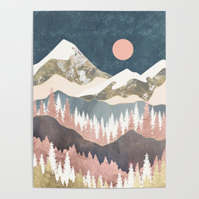 Winter Peaks Poster Gallery Image 1