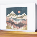 Winter Peaks Wall Mural Gallery Image 2