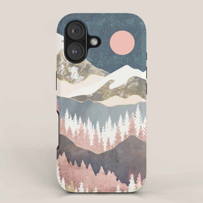 Winter Peaks iPhone Case Gallery Image 1