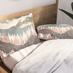 Winter Peaks Pillow Sham Gallery Image 2