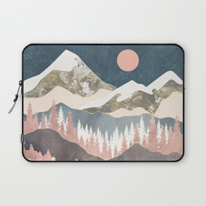 Winter Peaks Laptop Sleeve Gallery Image 1