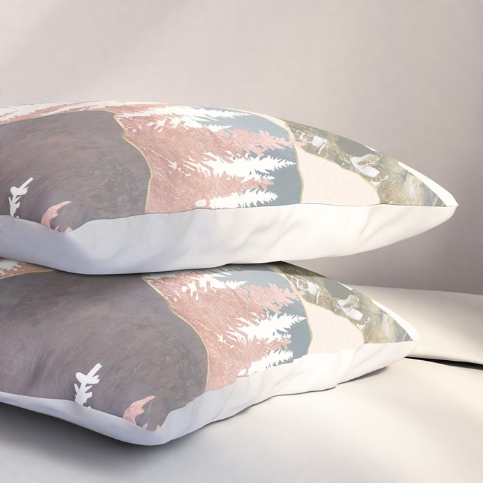 Winter Peaks Pillow Sham Gallery Image 3