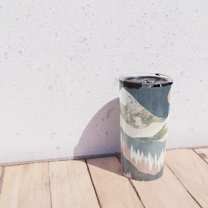 Winter Peaks Travel Mug Gallery Image 4