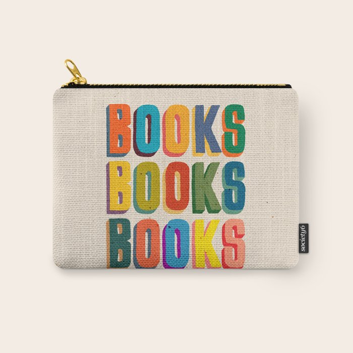 Books books books Carry All Pouch Gallery Image 1