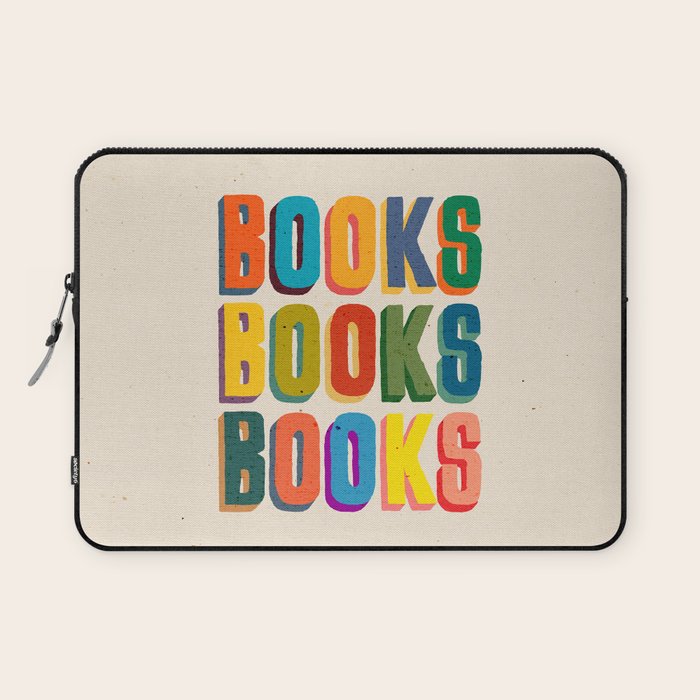 Books books books Laptop Sleeve Gallery Image 1
