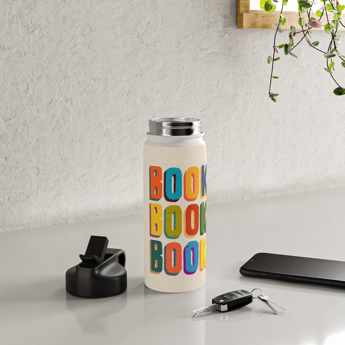 Books books books Water Bottle Gallery Image 4