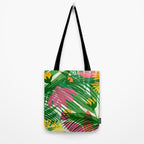Modern Breezy Hawaiian Print  Tote Bag Gallery Image 2