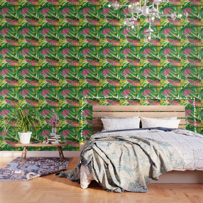 Modern Breezy Hawaiian Print  Wallpaper Gallery Image 3