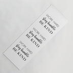 Work Hard Stay Humble Be Kind Yoga Mat Gallery Image 1
