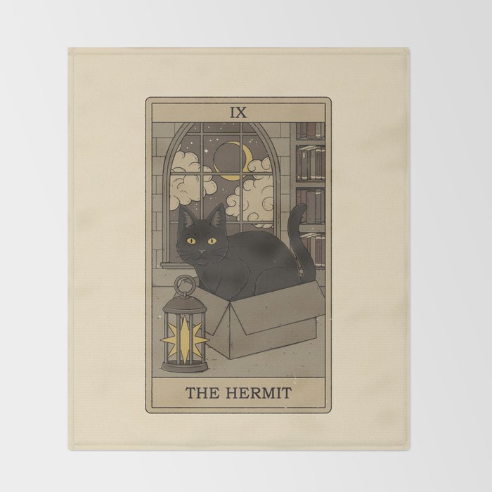 The Hermit Throw Blanket Gallery Image 2