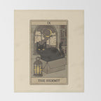 The Hermit Throw Blanket Gallery Image 2