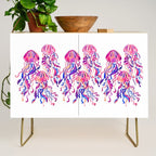 Jellyfish - Magenta Palette Credenza Gallery Image 1