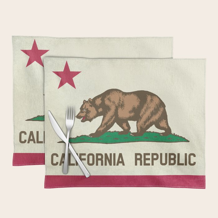 California Republic Flag Placemat Gallery Image 1