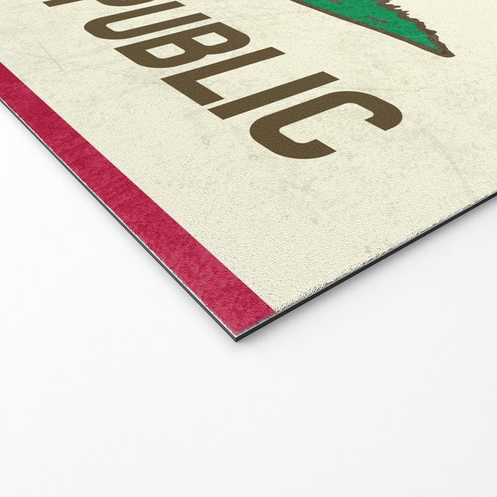 California Republic Flag Welcome Mat Gallery Image 2
