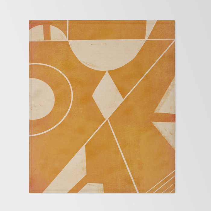 Abstract line art 32 Throw Blanket Gallery Image 2