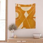 Abstract line art 32 Wall Tapestry Gallery Image 2