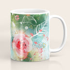 Abstract painting nature and geometric Coffee Mug Gallery Image 1