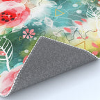 Abstract painting nature and geometric Rug Gallery Image 4