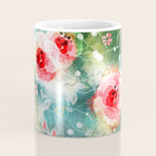 Abstract painting nature and geometric Coffee Mug Gallery Image 4