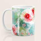 Abstract painting nature and geometric Coffee Mug Gallery Image 3