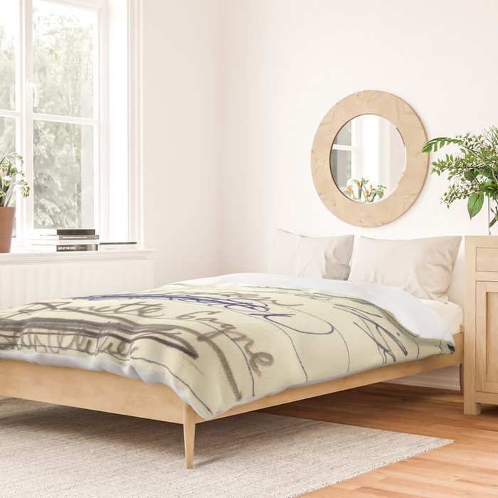 Library Card 828 The Enormous Room Duvet Cover Gallery Image 2