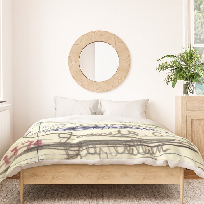 Library Card 828 The Enormous Room Duvet Cover Gallery Image 3
