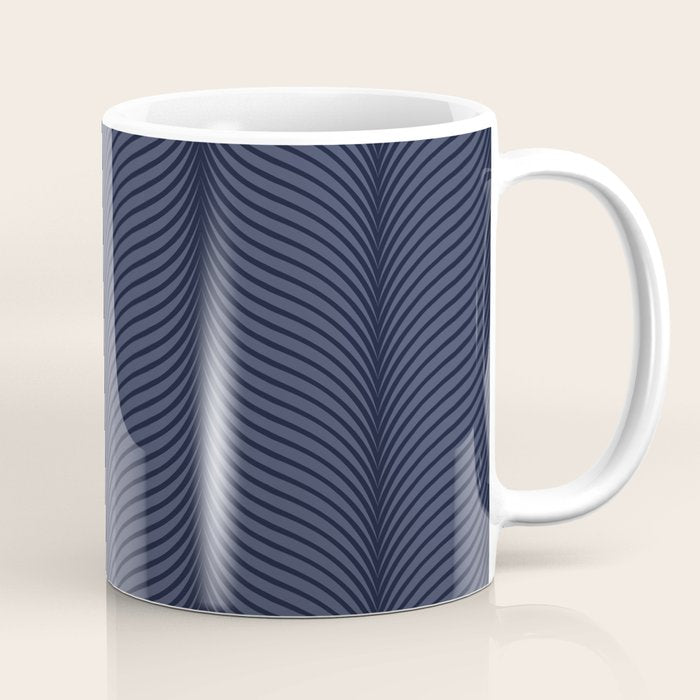 Elysian XII Navy Blue Coffee Mug Gallery Image 1