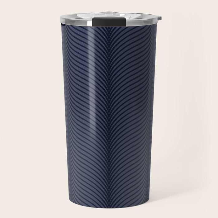 Elysian XII Navy Blue Travel Mug Gallery Image 1